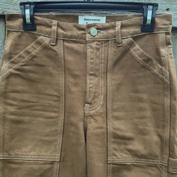 Reformation Clay Carpenter Pants - Picture 3 of 12